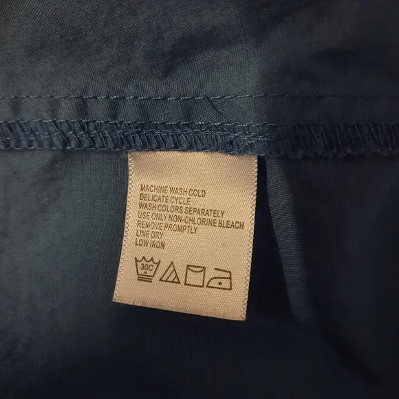 Vintage Metrostyle Womens Dress Size 12 Blue Retro - Picture 7 of 7